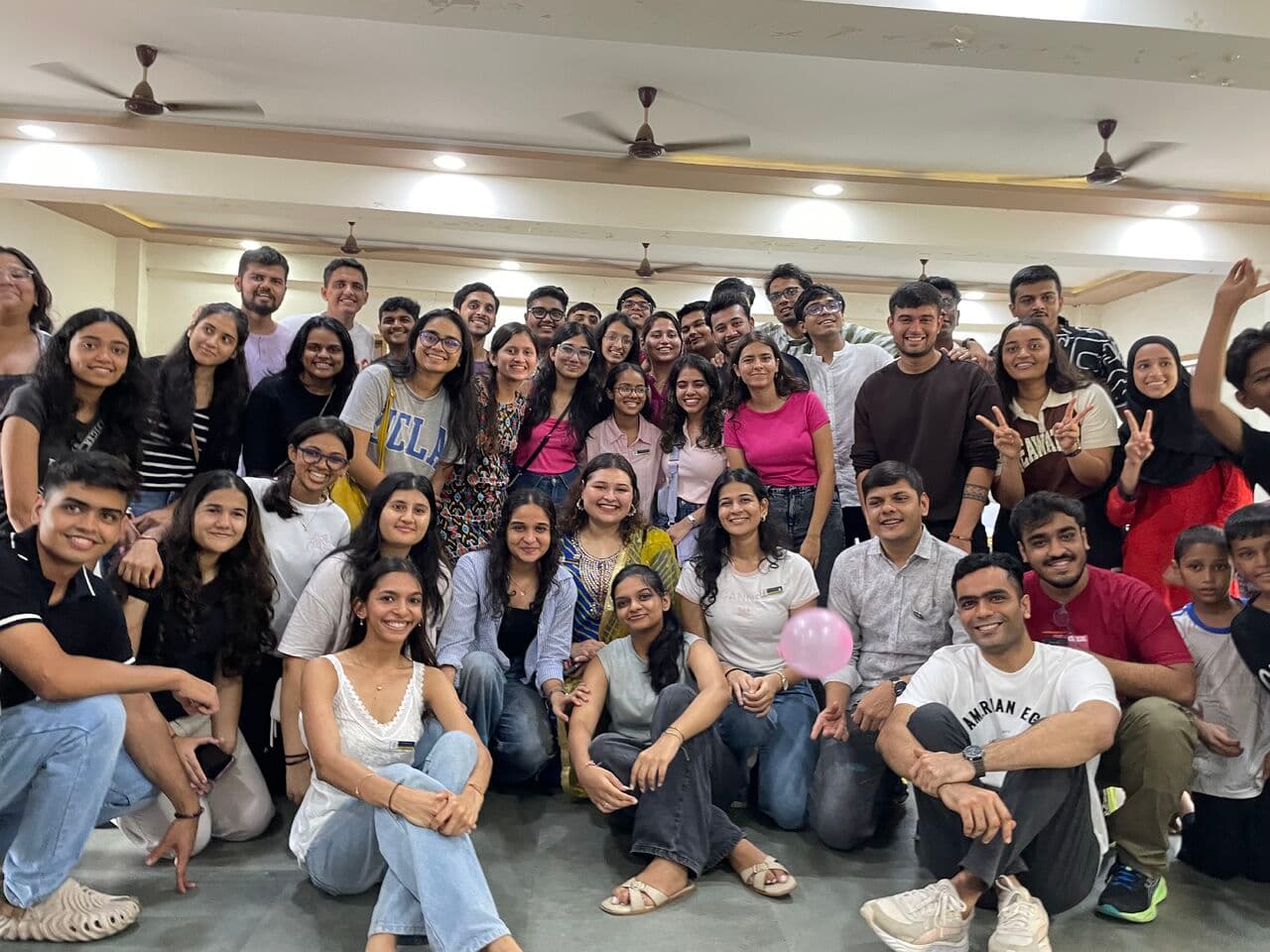 Leo Club of Juhu youth leaders gathering for a community service and fellowship project in Mumbai